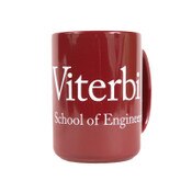 USC Trojans Shield Viterbi School of Engineering Mug